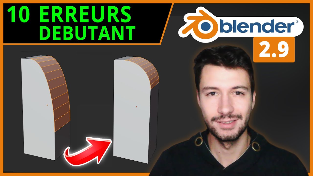 10 ERREURS DE DEBUTANT FREQUENTES A EVITER | Blender 2.9 [TUTO FR]