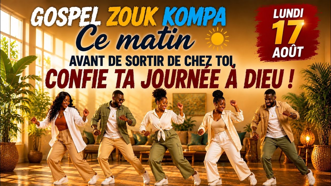 AVANT DE SORTIR DE CHEZ TOI, CONFIE TA JOURNÉE À DIEU 🙏🔥 | Gospel Zouk Kompa du Matin