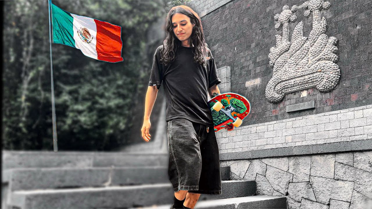 ★90s MEXICO製 YAZBEK OLD SKATE イグアナ　ロンT L This Old School Mexican Skater Is AMAZING - YouTube