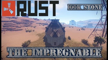 Rust Base Builds Ep 24 The Impregnable [ROOF STACKING POST LADDER AND TWIG DEV BLOG 158]