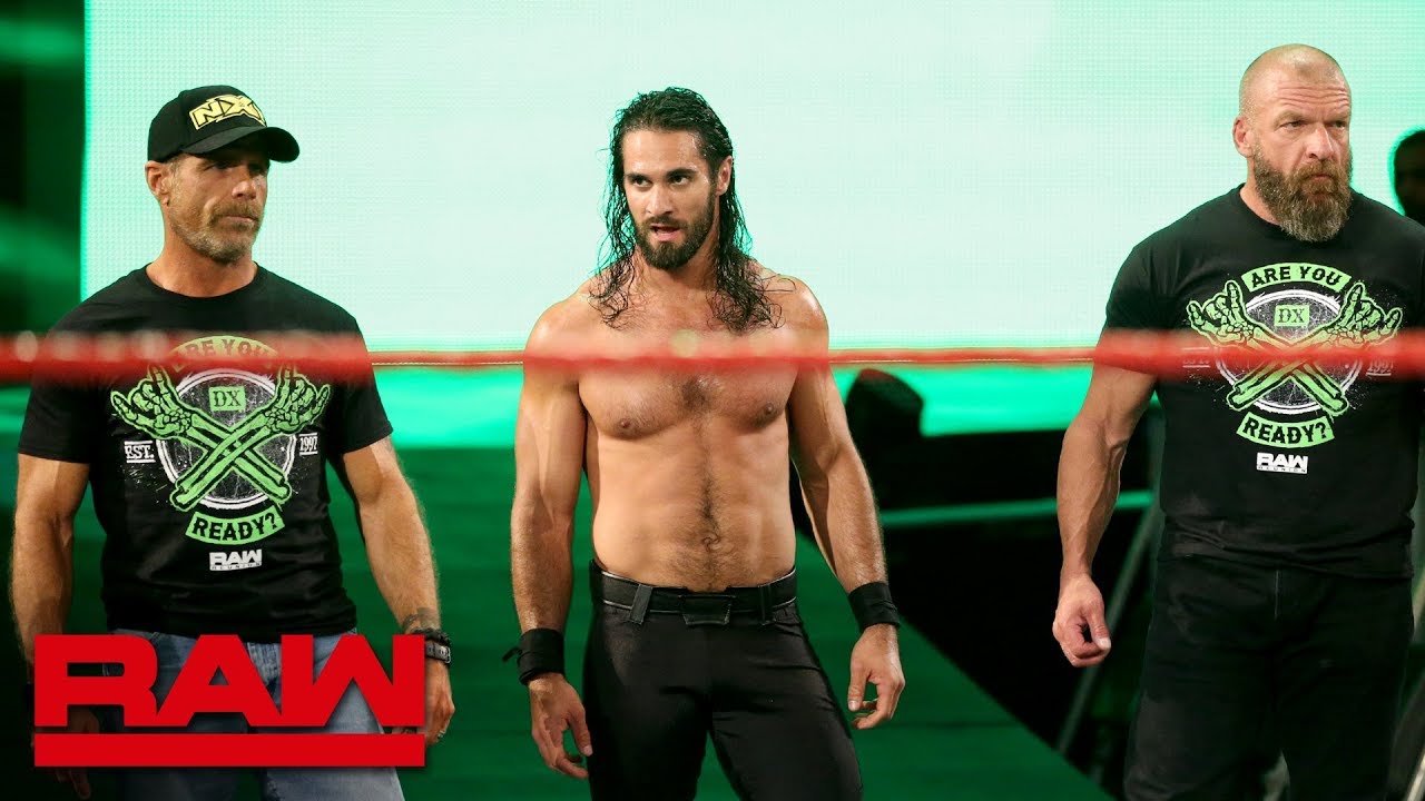 DX and The Kliq help Seth Rollins fend off The OC Raw Reunion July 22 2019