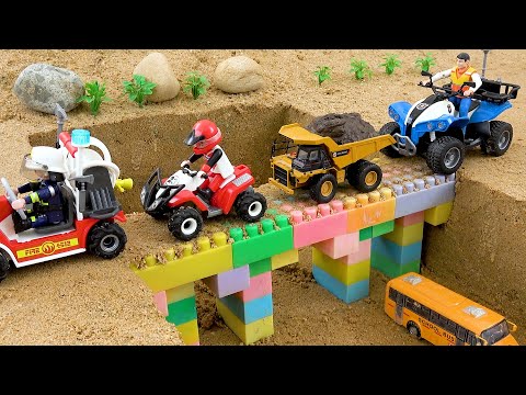 收集有趣的視頻卡車水泥車工程車玩具