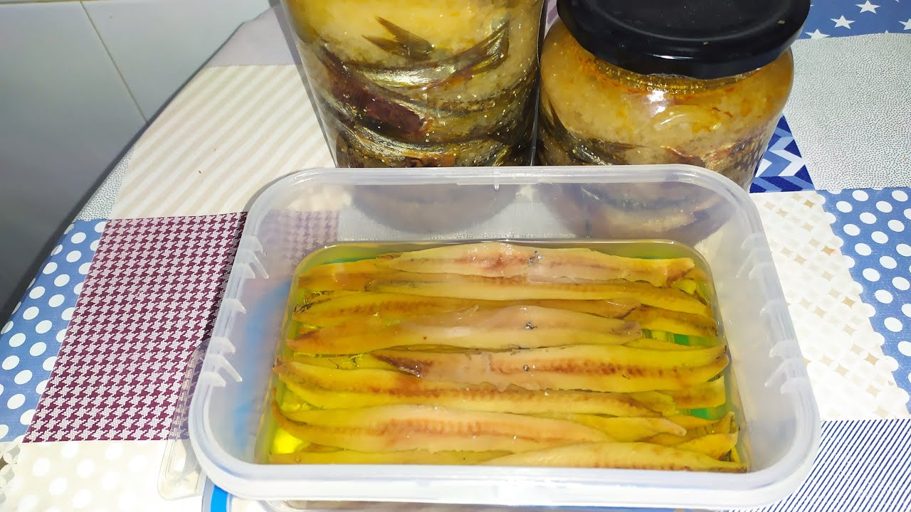Anchoas en salazón caseras