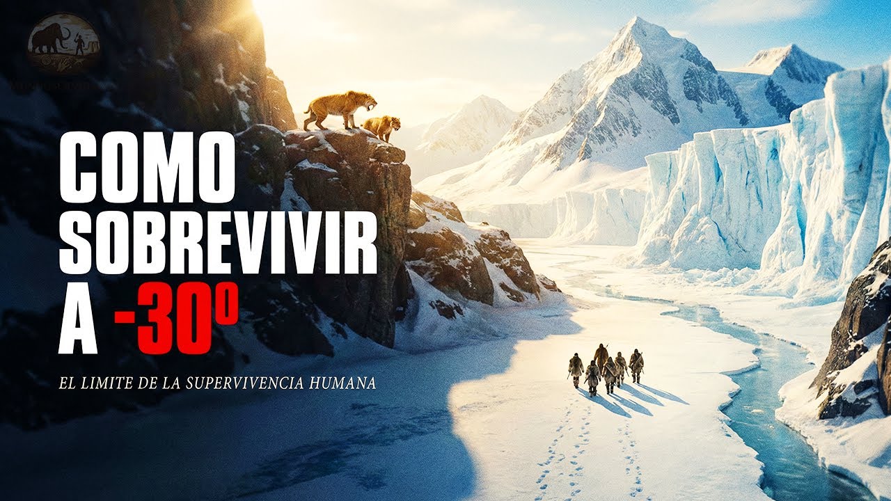 Vivir A -30 °C Sin Tecnología Parece Imposible… Así Sobrevivieron los Humanos a la Edad de Hielo