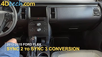 SYNC 2 to SYNC 3 Upgrade | 2013 - 2015 Ford Flex