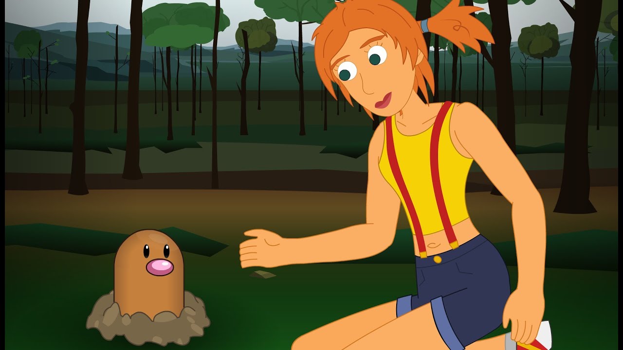 Misty Finds a Diglett - YouTube