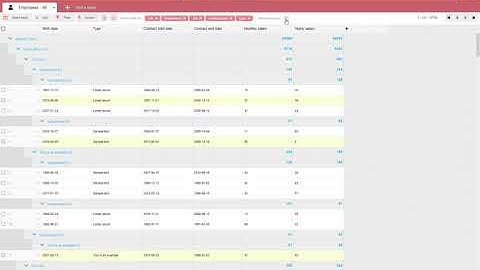 PickaForm - New UI - Datatable hierarchy