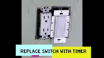 How to Replace Fan Switch with Timer