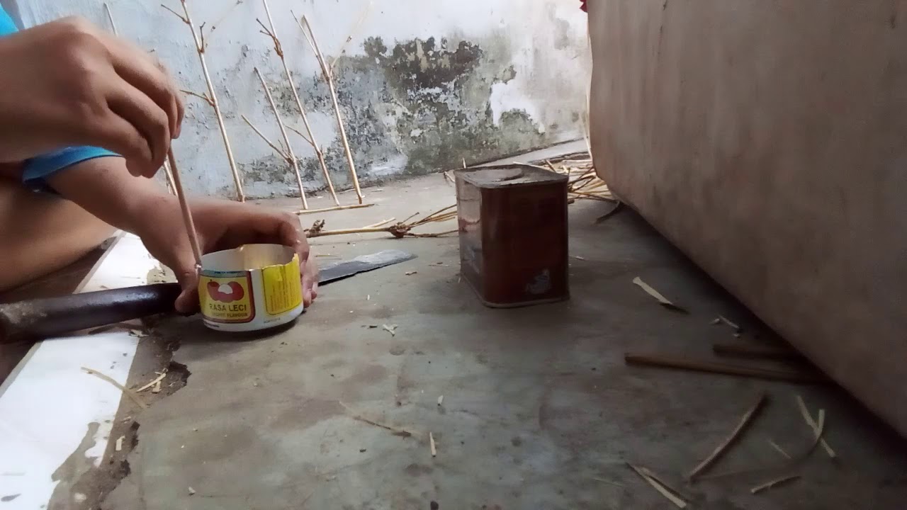 Cara membuat bahan  bekas  dari  bambu YouTube