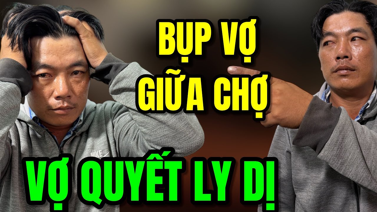 Người chồng buôn bán ở chợ đầu mối tới nhờ hiệp sĩ bình dương tìm vợ