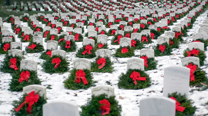 Wreaths Across America Day in Needham