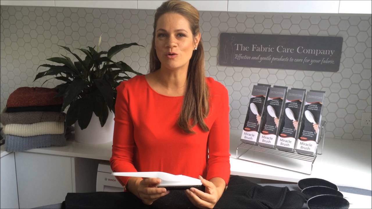 The Fabric Care Company Miracle brush YouTube