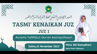 Tasmi Kenaikan Juz 1 || Fitria Siti Ramadhani