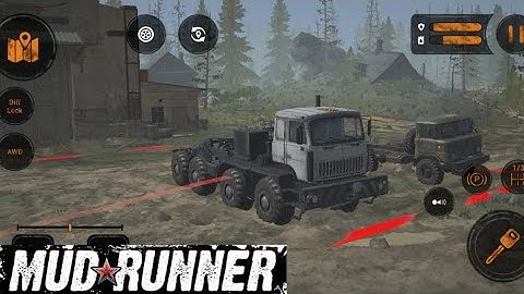 MUDRUNNER MOBILE | THE VALLEY MAP #5  | OFFROAD GAMEPLAY | ANDROID/IOS