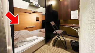 Amazing CAPSULE HOTEL with Cheap and Spacious  Japan Tokyo 東京 日本 カプセルホテル| ASMR