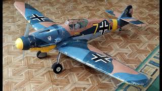 : Messerschmitt BF 109. RC. . Turnigy SK 3548.  1700.