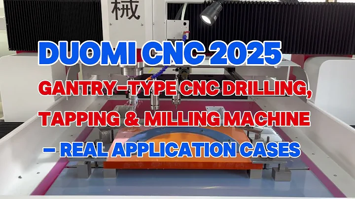 Duomi CNC 2025 Gantry Type CNC Drilling, Tapping & Milling Machine – Real Application Cases #cnc