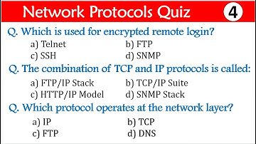 Networking Protocols Quiz #computerawareness #computerquiz #computernetworking #networking #ITKeeda