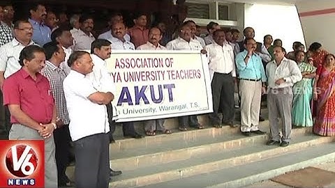 Special Story On Kakatiya University Students And Contract Lecturers Protests | V6 News