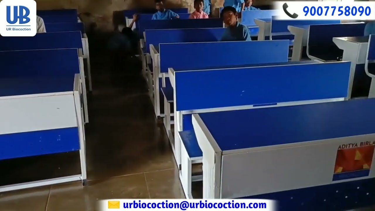 Desk Bench Installation and Fitting of Hindalco from UR Biocoction