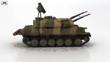 ZSU-23-4 Shilka 3D model by 3DModels.org