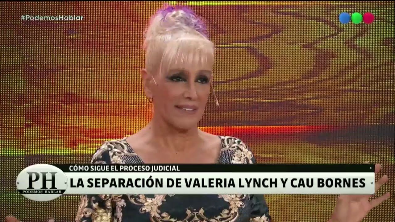 Valeria Lynch sobre su divorcio con Cau Bornes - PH Podemos Hablar 2020