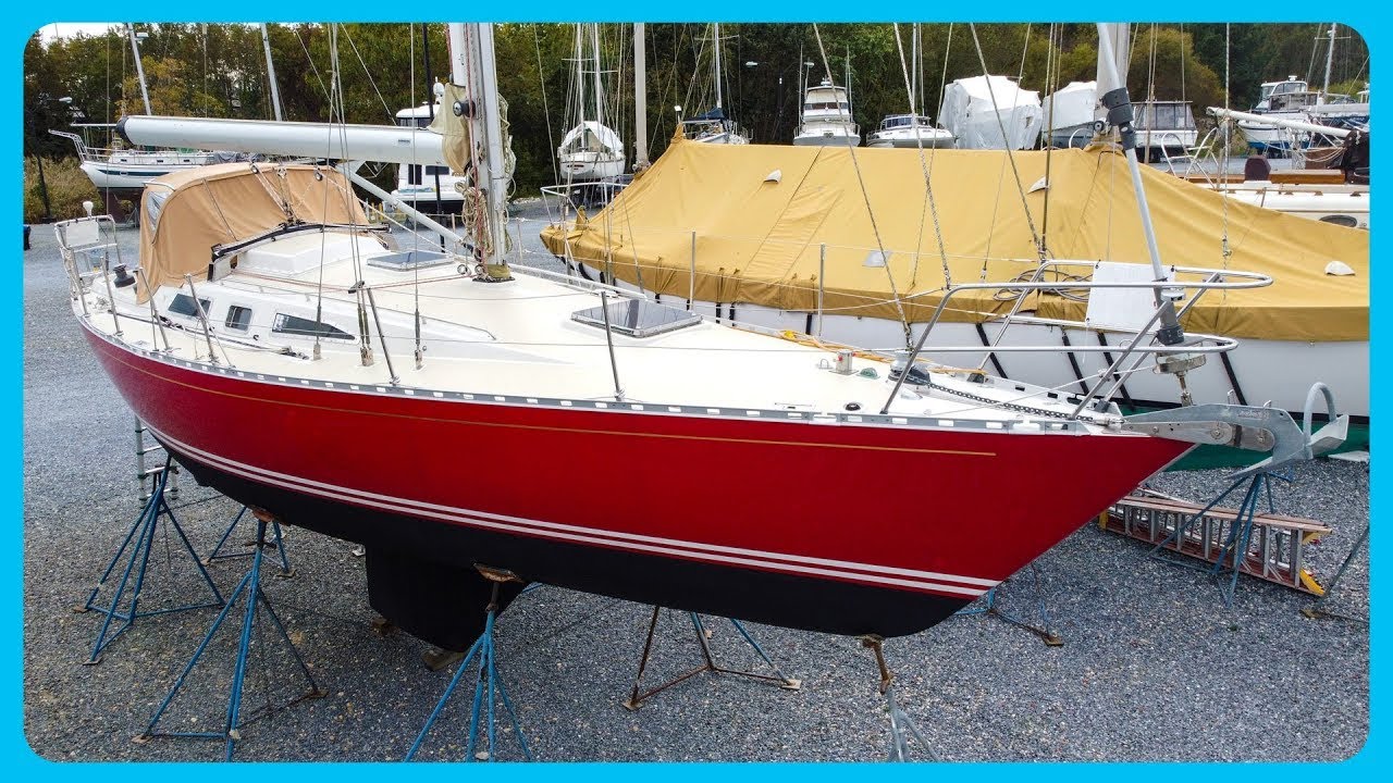 A 100% READY TO SAIL 38′ Classic Racer-Cruiser [Full Tour] Learning the Lines