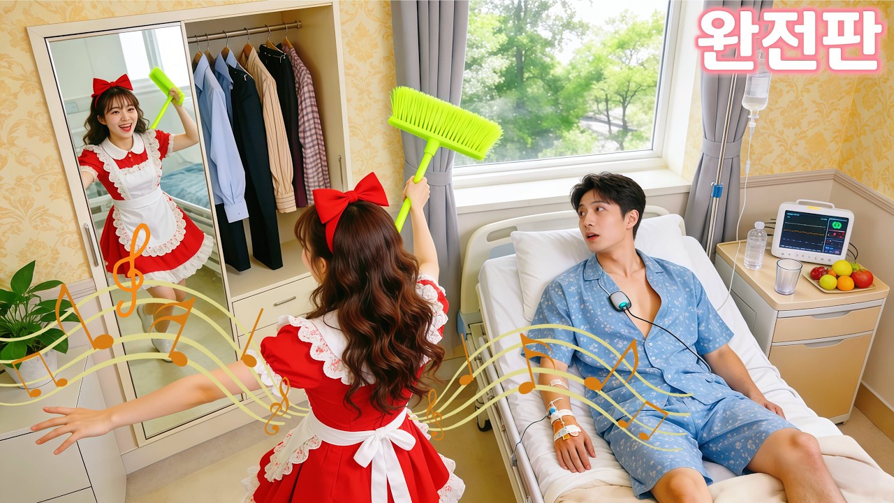 모든 의사가 식물인간 CEO를 못 깨웠는데—뜻밖에 대담한 하녀가 청소 중 춤추다 그를 깨웠다! 사랑이 싹튼다!
