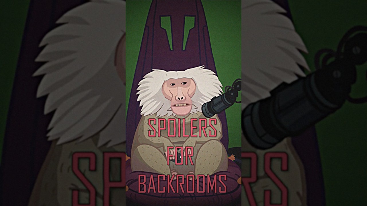 BABWIN REVIEWS BACKROOMS #backrooms #review #monkey #animation #horror