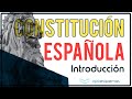 ESQUEMAS Constitución española 1 - 🇪🇸 -  Introducción