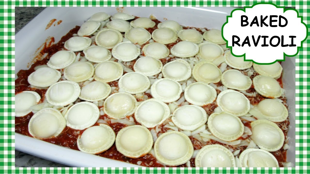 Baked Ravioli Casserole Recipe ~ How to Make Ravioli Lasagna - YouTube