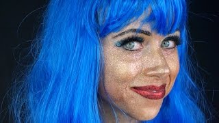 Thumbnail image for Me maquillo con pura BRILLANTINA! | Superholly