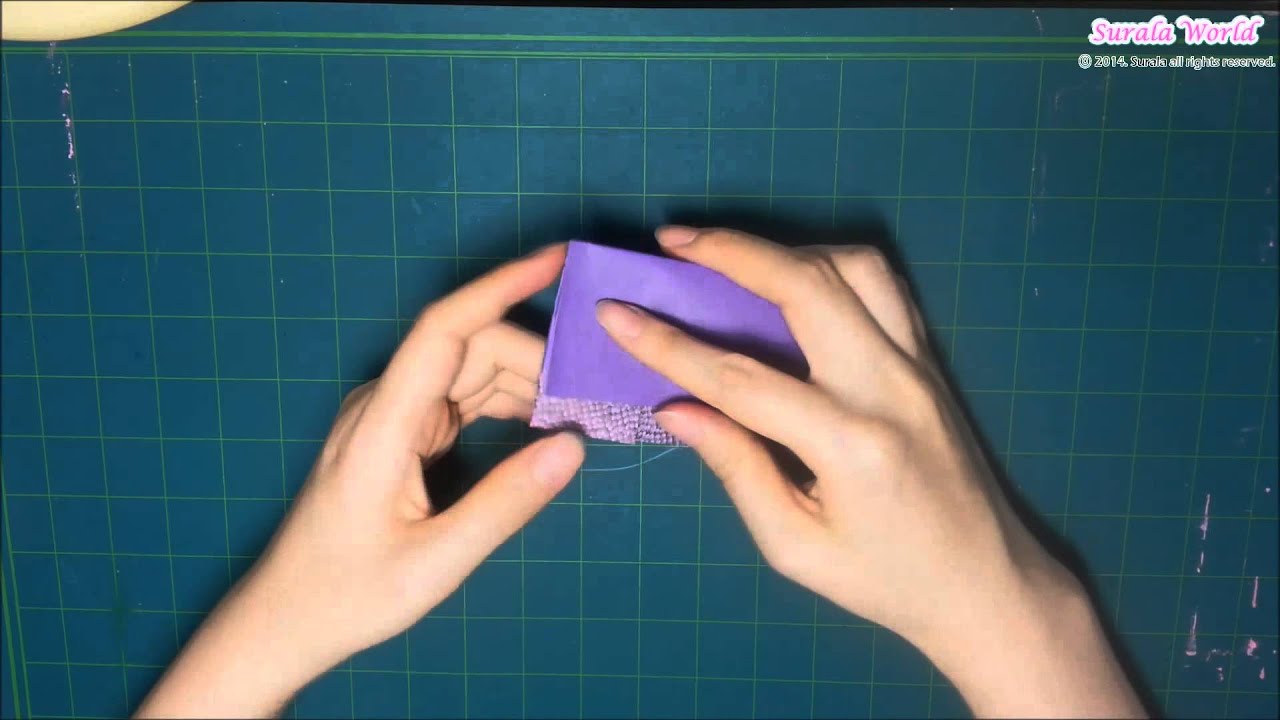 Origami - Card Case (card wallet) / 종이접기 - 카드 케이스 (카드 지갑)