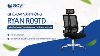 Ghế xoay văn phòng Ryan R09TD - YouTube