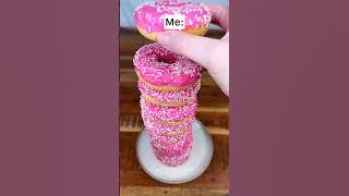 Mom: 'I made some donuts'😌 ME: 'donut sandwich'😌❤️🍩 (HOW many donuts is this?😎) | CHEFKOUDY