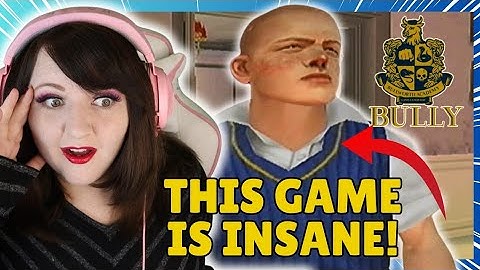 Straight-A Student Plays Bully For The First Time- PS2