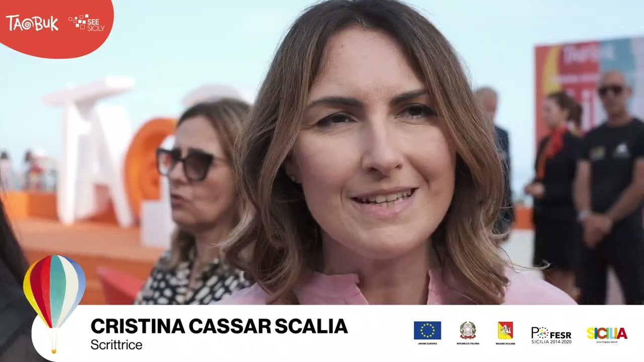 Cristina Cassar Scalia - Le Libertà - Taormina Book Festival 2023