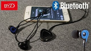 ОРИГИНАЛЬНЫЕ БЕСПРОВОДНЫЕ СТЕРЕО BLUETOOTH НАУШНИКИ  BYZ YS033 С АЛИЭКСПРЕСС