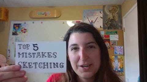 5 mistakes artists make when sketching