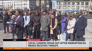 Community leaders condemn threats against Manhattan district attorney