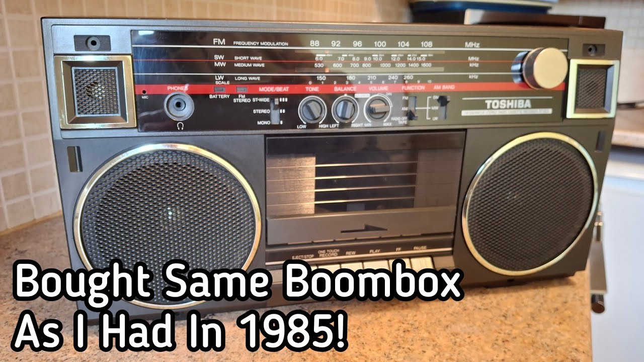 Repairing a 1985 Toshiba RT 6035, My Teenage Boombox