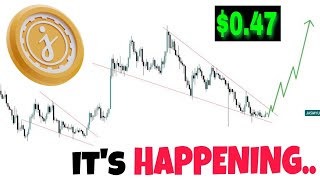 JASMY COIN - The $0.47 GOD CANDLE is Loading....