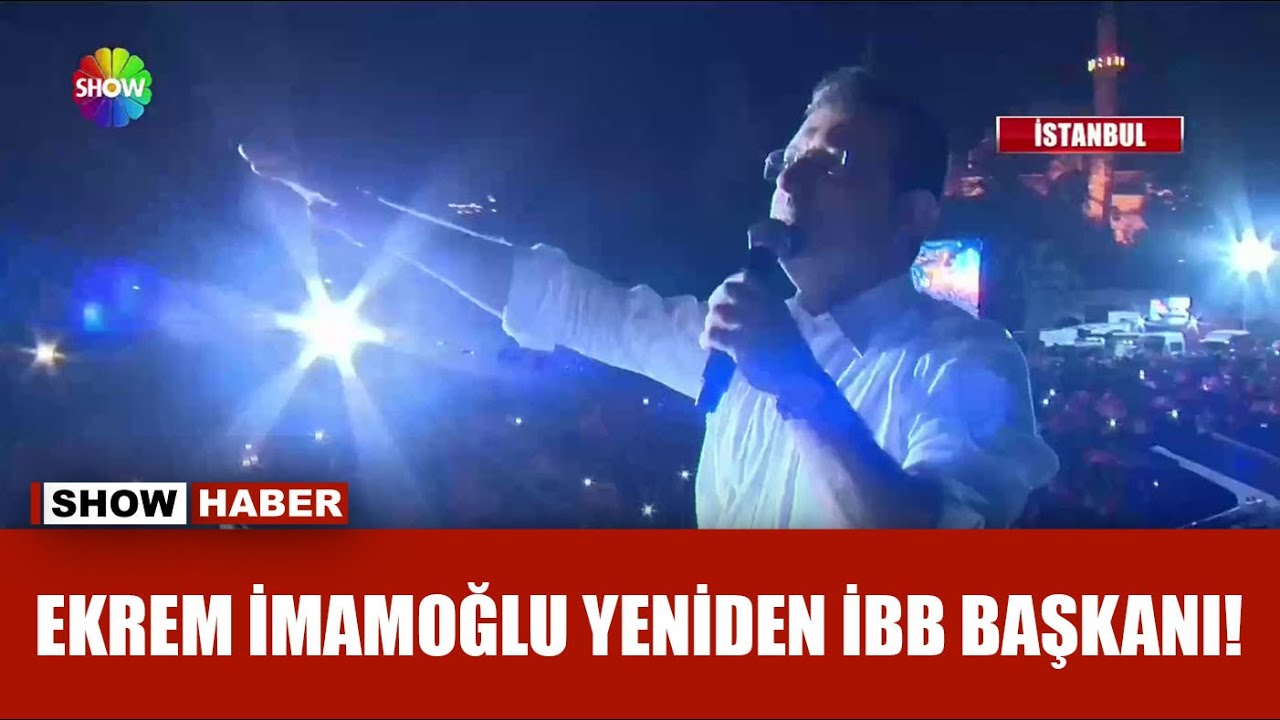 Ekrem İmamoğlu 1 milyon oy farkıyla kazandı!