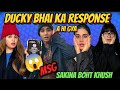 Ducky bhai ne response de dia  sakina boht khush ho gyi  moona and sakina