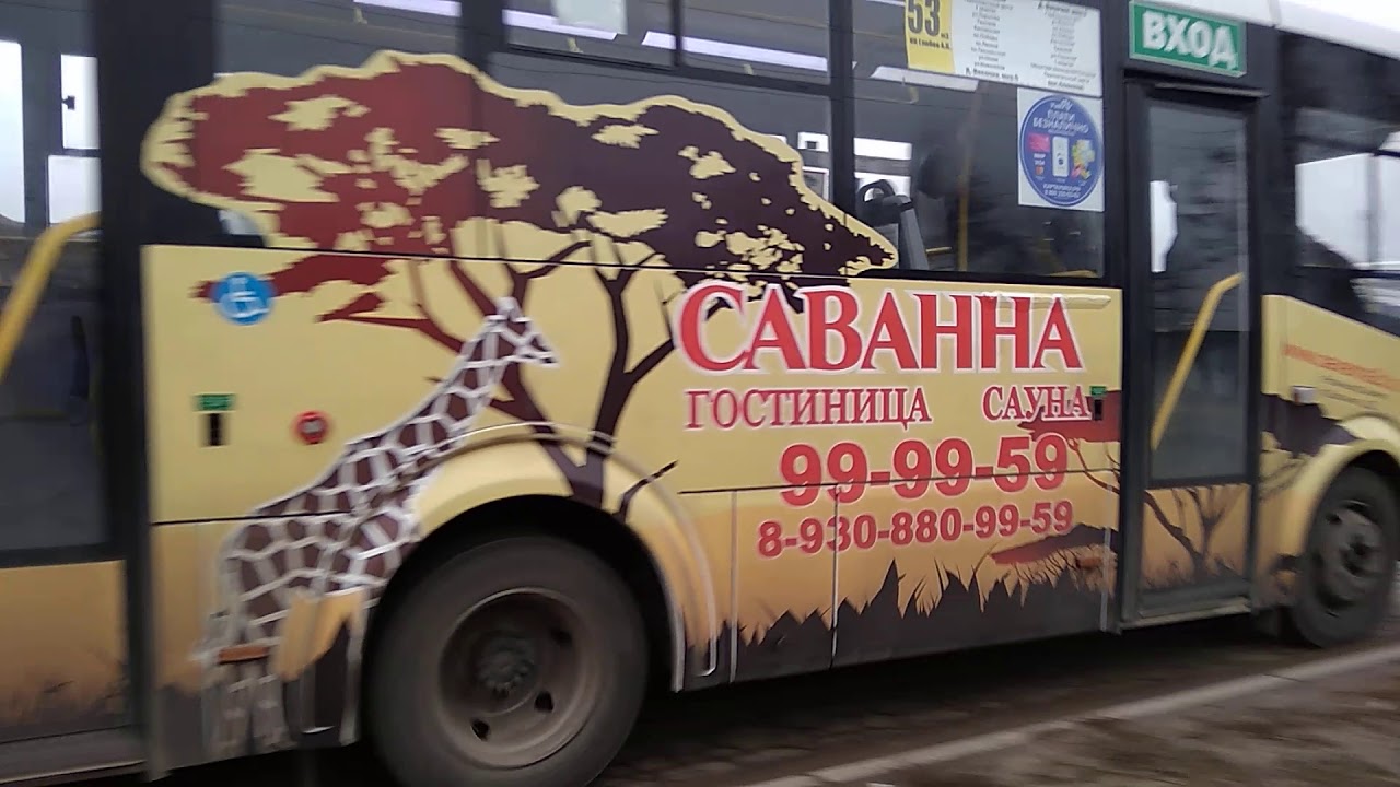 Автобус ПАЗ-320435-04 "VECTOR Next" маршрутом 53 "ДПР-5 - Пос. Семчино ...