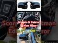 ScorpioN Batman Edition Mirror #scorpion #rideofrenzy #batman #mahindra #shorts #trending