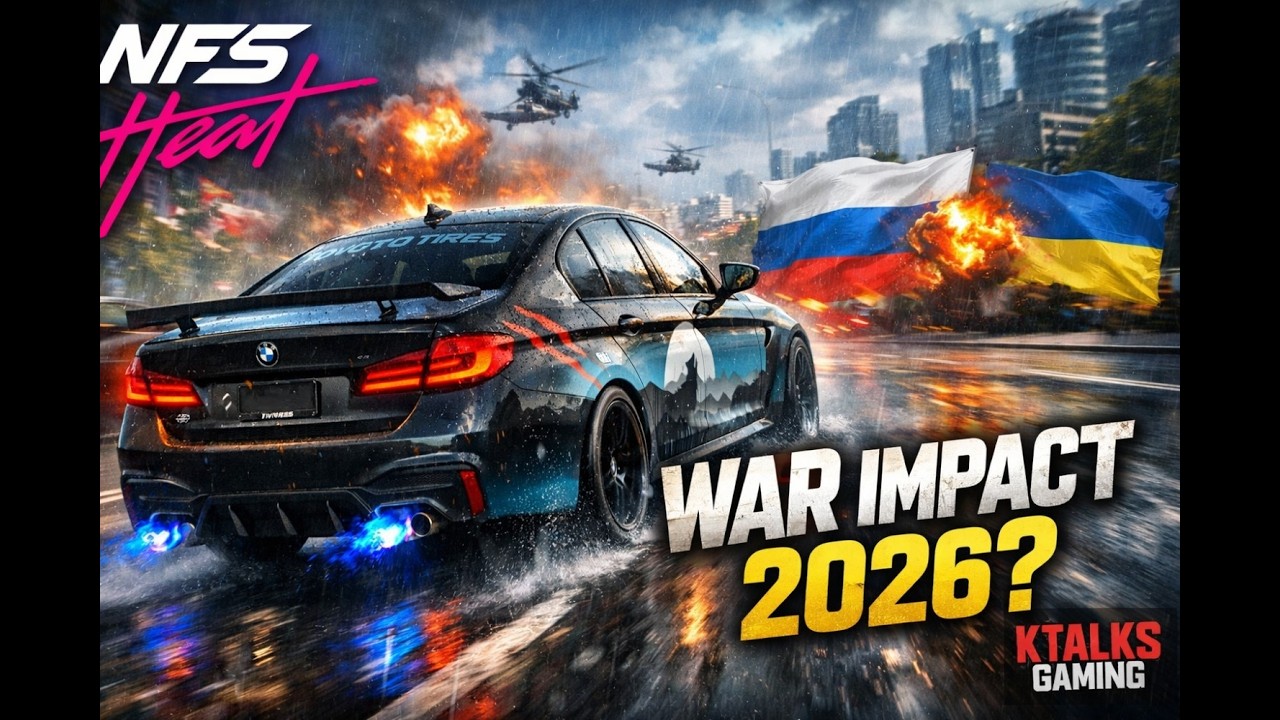 Russia–Ukraine War 2026: Global Impact Explained While Racing in NFS Heat!