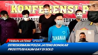 🔴 Ditreskrimum Polda Jateng Bongkar Prostitusi Gay di Solo | LIVE TRIBUN JATENG UPDATE