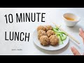 A Week of 10 Min Lunch Ideas! (vegan, pretty healthy)