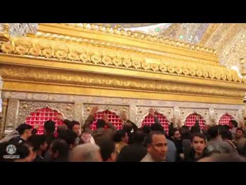 والباب حيدر علي المنشد السيد عبدالحكيم الآلوسي